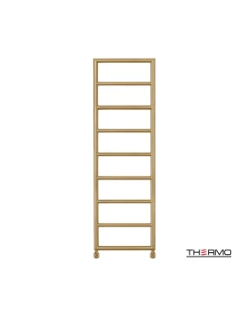 Θερμαινόμενη πετσετοκρεμάστρα – Thermo Tempo TEM15050-211 Brushed Brass (Gold) PVD 50x150cm Kcal/h: 359