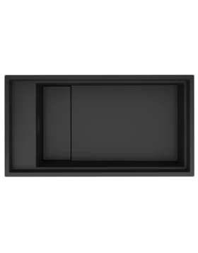 Νεροχύτες Γρανίτη Elleci σειρά Dialogo 360 Workstation Μαύρο Black K86 (86x46cm)