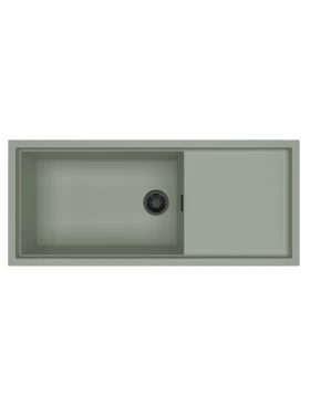 Νεροχύτες Γρανίτη Elleci σειρά Sintesi 510 Sage Green K82 (116x50cm)