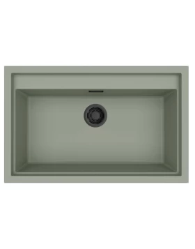 Νεροχύτες Γρανίτη Elleci σειρά Sintesi 130 Sage Green K82 (79x50cm)