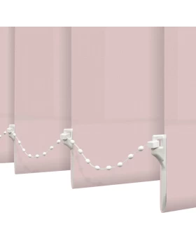 Κάθετες Περσίδες Deluxe με Αδιάφανο Ροζ Ύφασμα 36-3231 (Μερικής Συσκότισης)