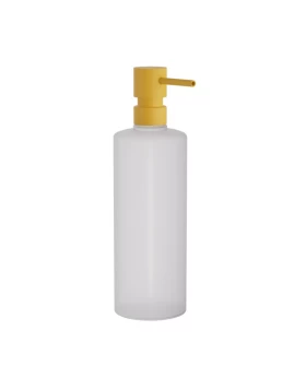 Dispenser πάγκου νεροχύτη, 650ml - Matt Yellow, Pam & Co, Ø7 x H25 (cm), 100-603