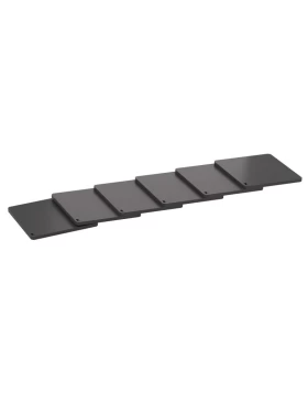 Σουβέρ (6 pcs) - Matt Anthracite, Pam & Co, W10 x D10 x H0.4 (cm), 1010-113