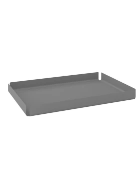 Διακοσμητικός Δίσκος (Ortho) - Matt Concrete Grey, Pam & Co, W30 x D20 x H3 (cm), 33020-163