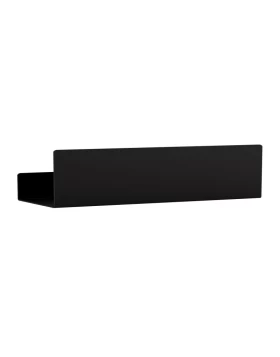 Ράφι / Σπογγοθήκη Μπάνιου (60cm) - Matt Black, Pam & Co, W60 x D12 x H12 (cm), 6012-403