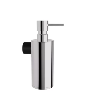 Επιτοίχιο Dispenser (350ml) - Chrome, Pam & Co, Ø6 x H19 (cm), 87-001