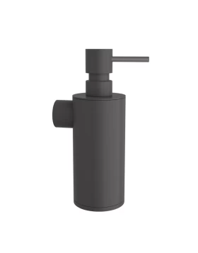 Επιτοίχιο Dispenser (350ml) - Matt Anthracite, Pam & Co, Ø6 x H19 (cm), 87-113