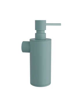 Επιτοίχιο Dispenser (350ml) - Matt Turquoise, Pam & Co, Ø6 x H19 (cm), 87-913