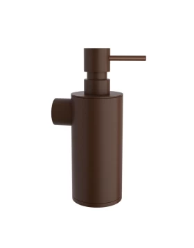 Επιτοίχιο Dispenser (350ml) - Matt Wenge, Pam & Co, Ø6 x H19 (cm), 87-943