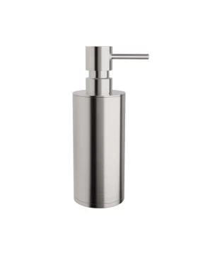 Dispenser (350ml) - Matt Inox, Pam & Co, Ø6 x H19 (cm), 88-011