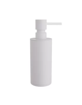 Dispenser (350ml) - Matt White, Pam & Co, Ø6 x H19 (cm), 88-033