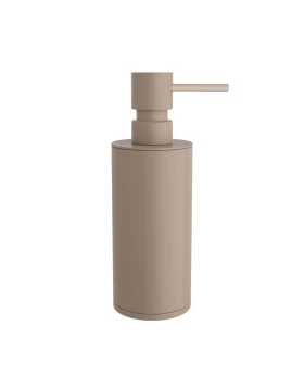 Dispenser (350ml) - Matt Beige, Pam & Co, Ø6 x H19 (cm), 88-103