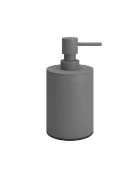 Dispenser (350ml) - Matt Concrete Grey, Pam & Co, Ø8 x H15 (cm), 90-163