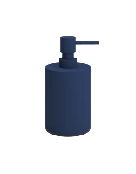 Dispenser (350ml) - Matt Navy Blue, Pam & Co, Ø8 x H15 (cm), 90-203