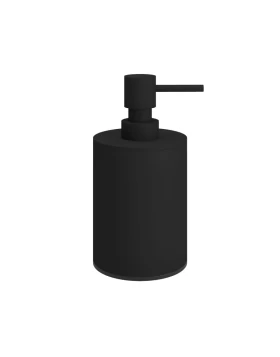 Dispenser (350ml) - Matt Black, Pam & Co, Ø8 x H15 (cm), 90-403