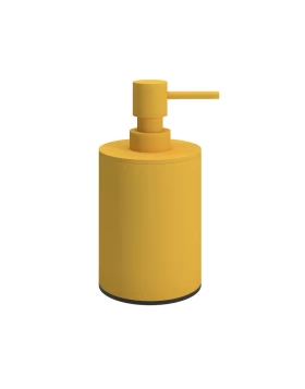 Dispenser (350ml) - Matt Yellow, Pam & Co, Ø8 x H15 (cm), 90-603