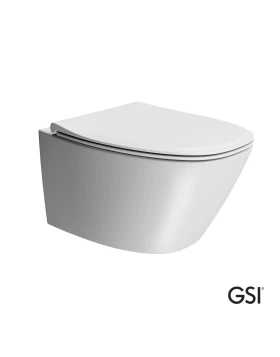 Λεκάνη κρεμαστή GSI Modo Swirl 500-841500SC-301 Λευκό Ματ (52cm)