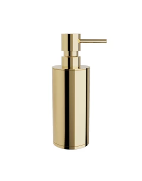 Dispenser (350ml) - Gold, Pam & Co, Ø6 x H19 (cm), 88-024