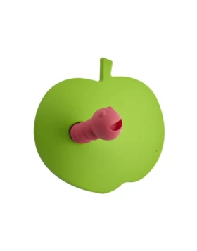 Παιδική κρεμάστρα τοίχου πράσινο μήλο