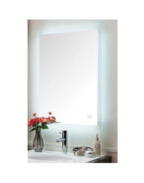 Καθρέπτης μπάνιου Finello 50-7050 (50x70cm) Led Τεχνολογία Touch 