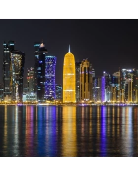 Ρόλερ σκίασης με Πόλεις σειρά Doha Skyline E504