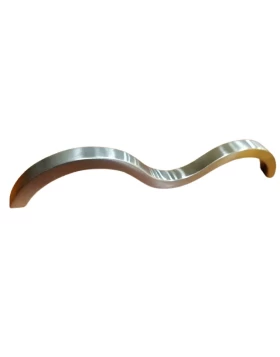 Λαβές Επίπλων Inox σειρά Curve 31872 Νίκελ ματ (Μήκος 17cm)