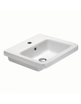 Νιπτήρας Κρεμαστός & Επίπλου Bianco Ceramica City MCITY82-300 Λευκό (60x45cm)