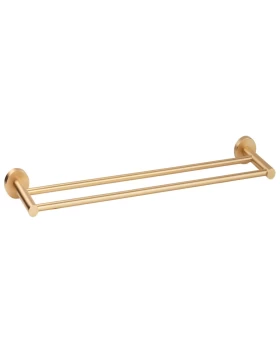 Πετσετοθήκη Διπλή Inox 304 σειρά 4230-G1 Brass Mat (Μήκος 60cm)