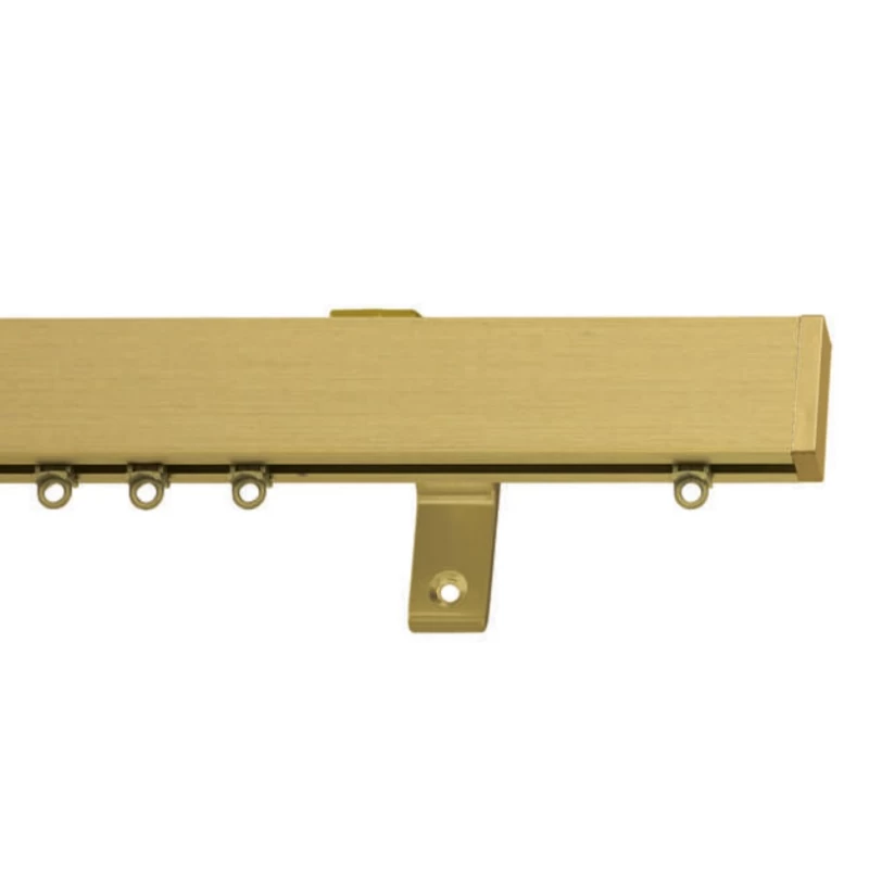 Σιδηρόδρομος Motulo 40mm με Lux Στηρίγματα 11cm σε Χρυσό Ματ