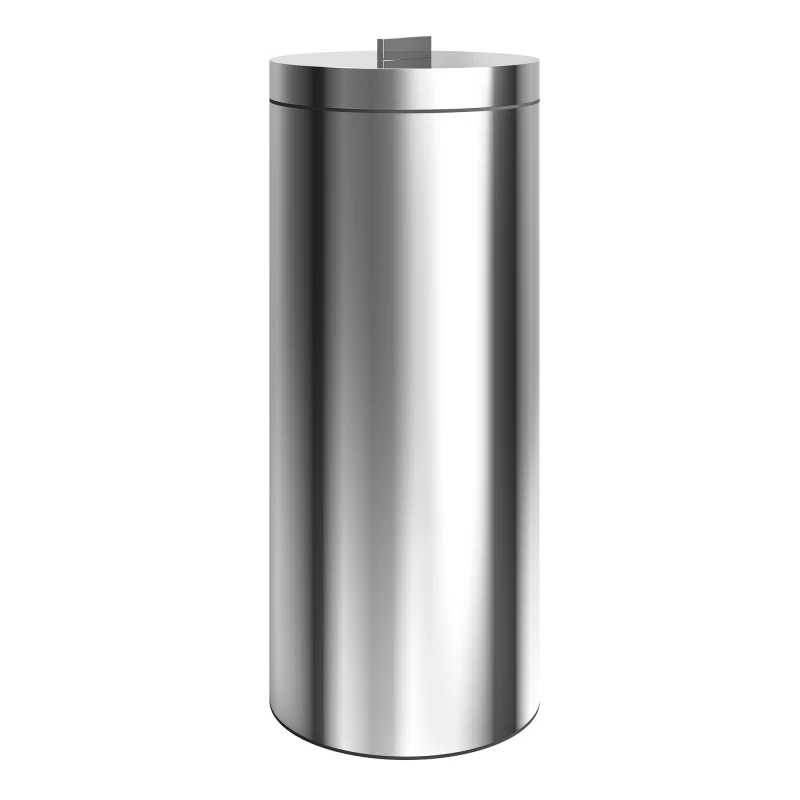 Καλάθι 30Lt σειρά 2560-001 σε Inox Γυαλιστερό (25x60cm)