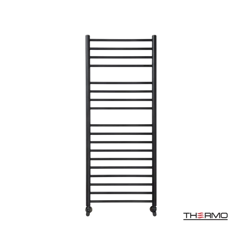 Θερμαινόμενη πετσετοκρεμάστρα – Thermo Bellavia BEL12050-401 Silk Black 50x120cm Kcal/h: 321