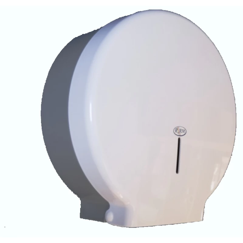 Χαρτοθήκη μπάνιου Ram 6000130 σε Λευκό (26x28x12cm)