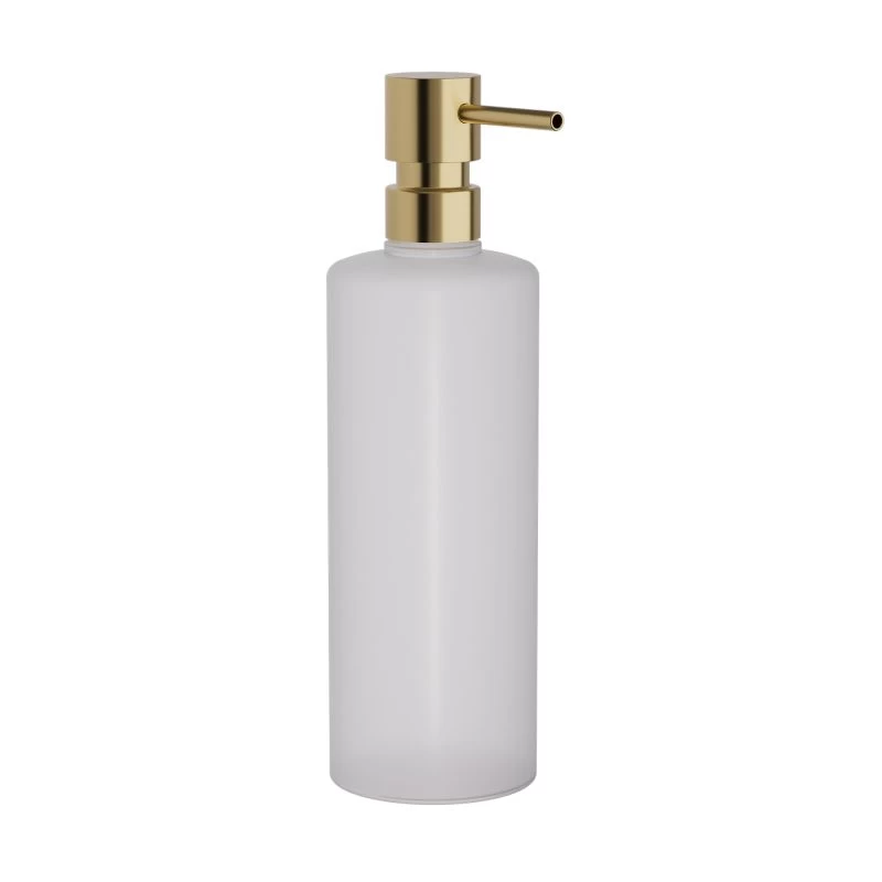 Dispenser πάγκου νεροχύτη, 650ml - Brushed Gold, Pam & Co, Ø7 x H25 (cm), 100-023