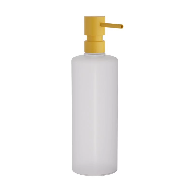 Dispenser πάγκου νεροχύτη, 650ml - Matt Yellow, Pam & Co, Ø7 x H25 (cm), 100-603