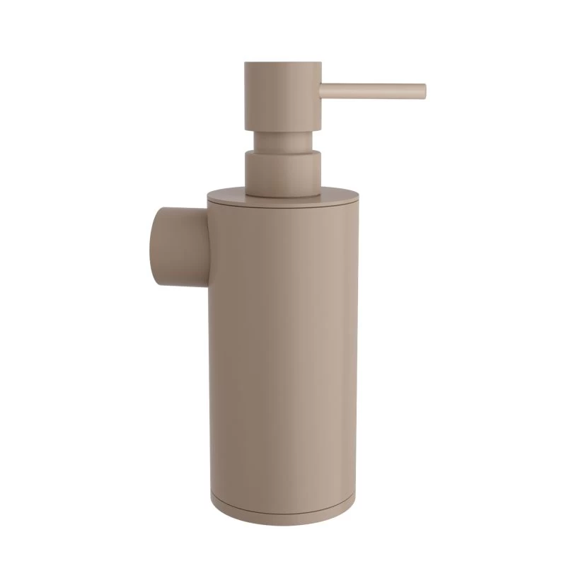 Επιτοίχιο Dispenser (350ml) - Matt Beige, Pam & Co, Ø6 x H19 (cm), 87-103