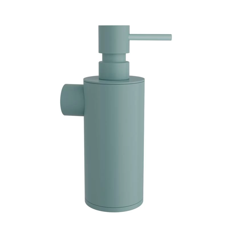 Επιτοίχιο Dispenser (350ml) - Matt Turquoise, Pam & Co, Ø6 x H19 (cm), 87-913