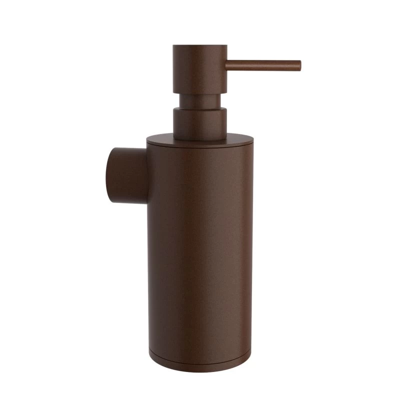 Επιτοίχιο Dispenser (350ml) - Matt Wenge, Pam & Co, Ø6 x H19 (cm), 87-943