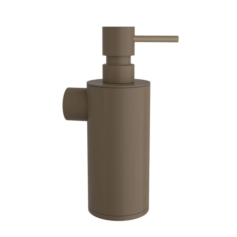 Επιτοίχιο Dispenser (350ml) - Matt Light Bronze, Pam & Co, Ø6 x H19 (cm), 87-963