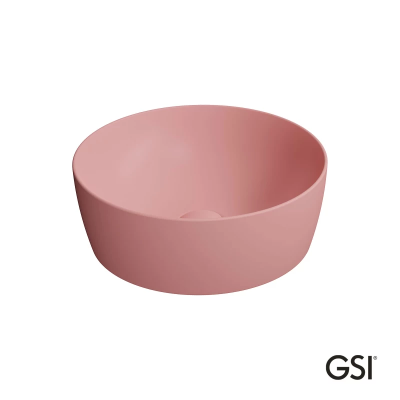 Νιπτήρας Επικαθήμενος GSI Sand 500-9039-821 Blush (40x40cm)