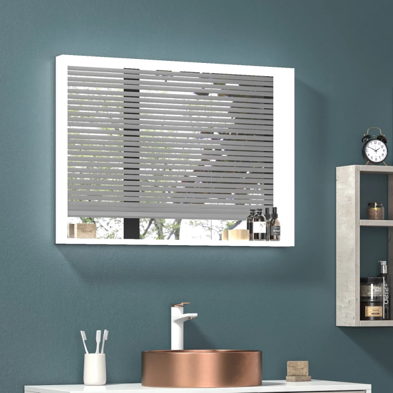 Έπιπλο με 1 Συρτάρι Premium Line Wood White & Grey (100x46.5cm)