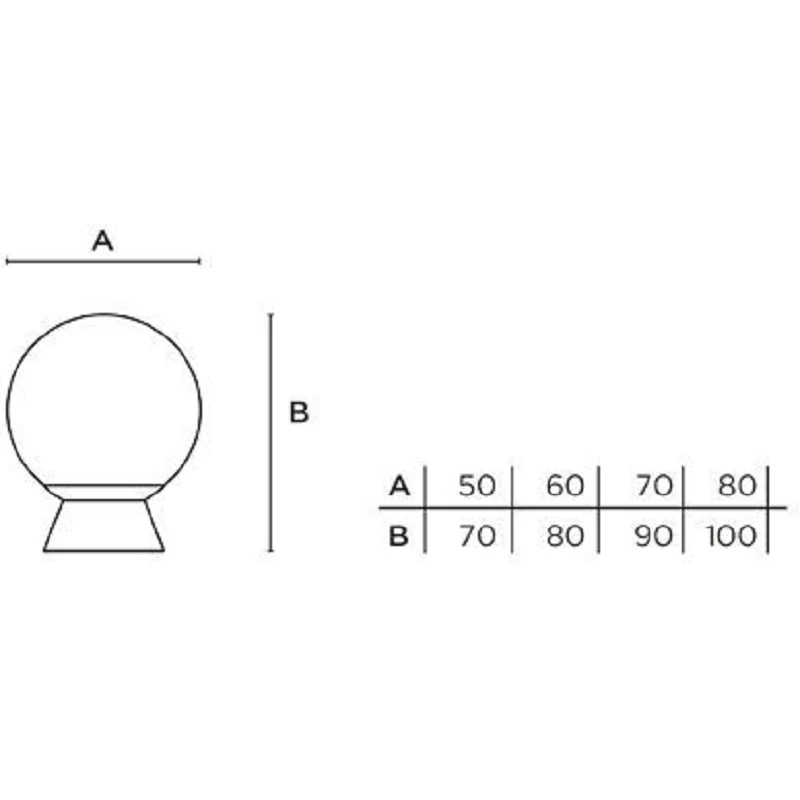 Πόμολα Εξώπορτας Convex σειρά 0449 Ανοξείδωτο ματ (σε 4 μεγέθη)