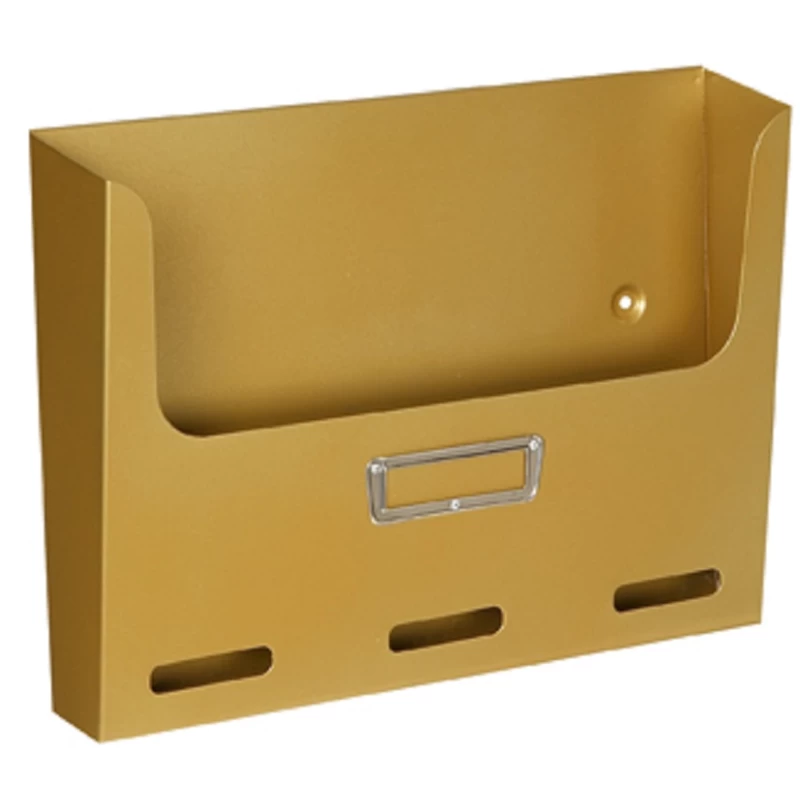 Κουτιά Εντύπων Viometal Μοντέλο 402 σε Χρυσό (34x25cm)