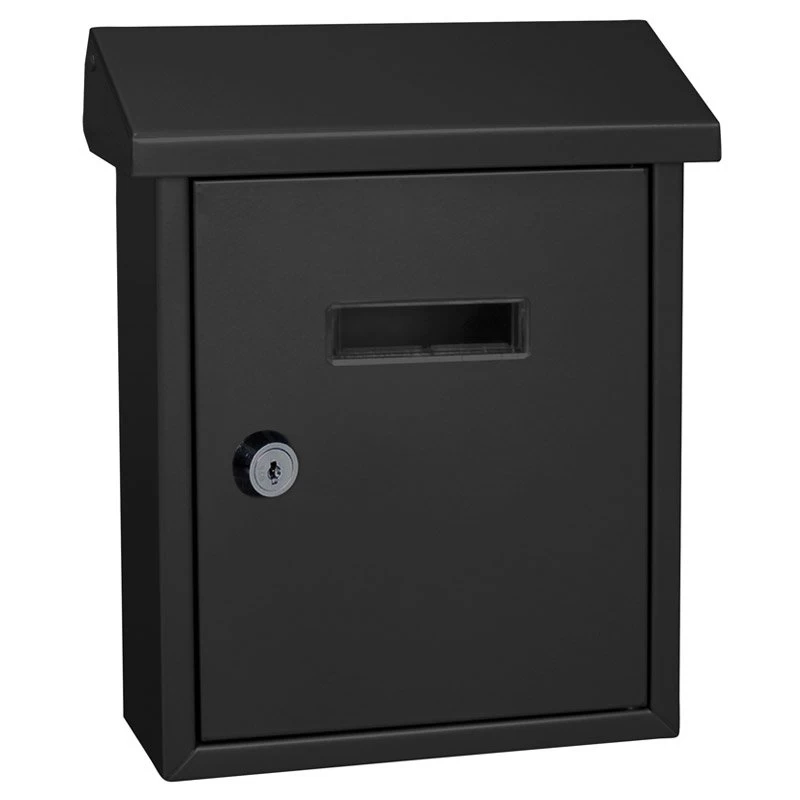 Γραμματοκιβώτια Κατοικιών Eco σειρά 9019 σε Μαύρο (25.5x19x6cm)