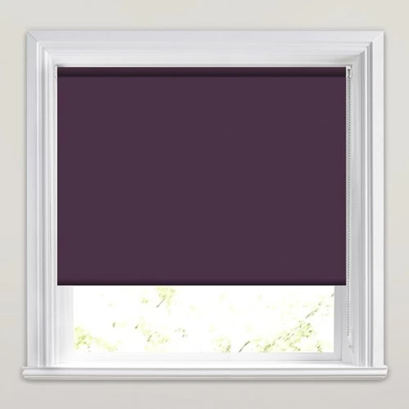 Μονόχρωμο Ρόλερ σκίασης σειρά Dark Purple 0035