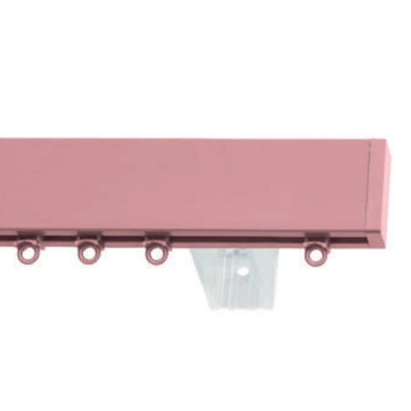 Σιδηρόδρομος Motulo 4mm με Πλαστικά Στηρίγματα 5cm ή 8cm σε Ροζ (Χρώμα 225)
