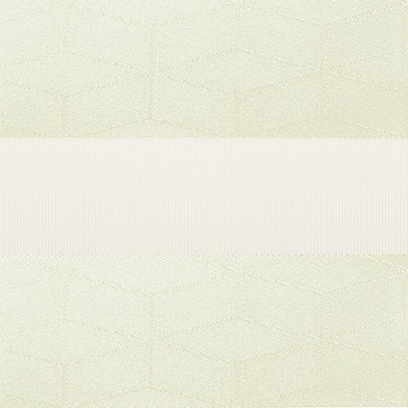 Διπλά Ρόλλερ Ελεγχόμενης Σκίασης Λινό Λευκό Εμπριμέ 15.90.1