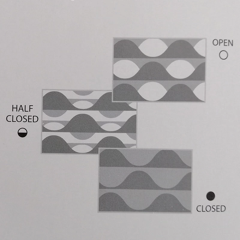 Διπλά Ρόλλερ Ελεγχόμενης Σκίασης 3D σειρά Harmony σε Μπεζ Caramel