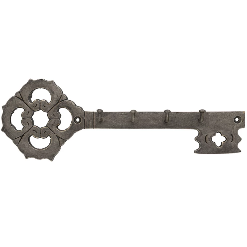 Κρεμάστρα Κλειδοθήκη Roline σειρά 0400 Νίκελ Αντικέ (Μήκος 22cm)