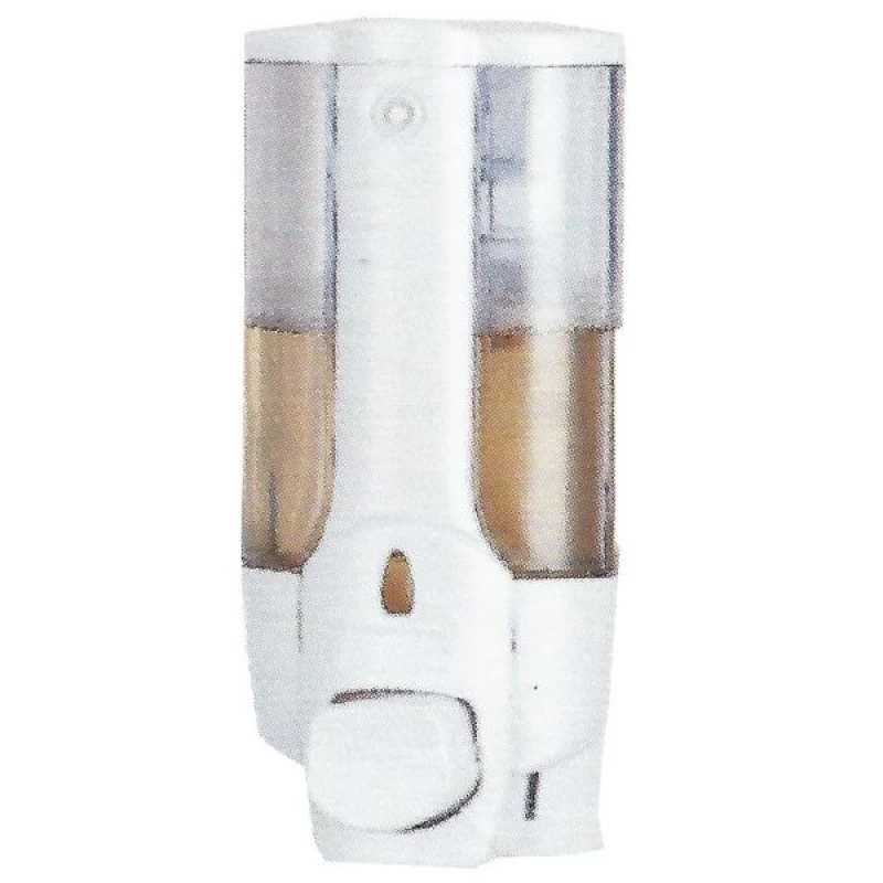 Σαπουνοθήκη 380ML Dispenser Gini σειρά 17-9015 Λευκό