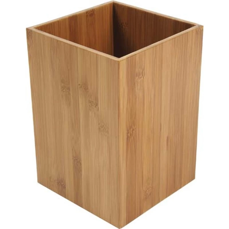 Κάδος Bamboo 7.5Lt σειρά 6129 Καφέ (18.5×18.5×26cm)